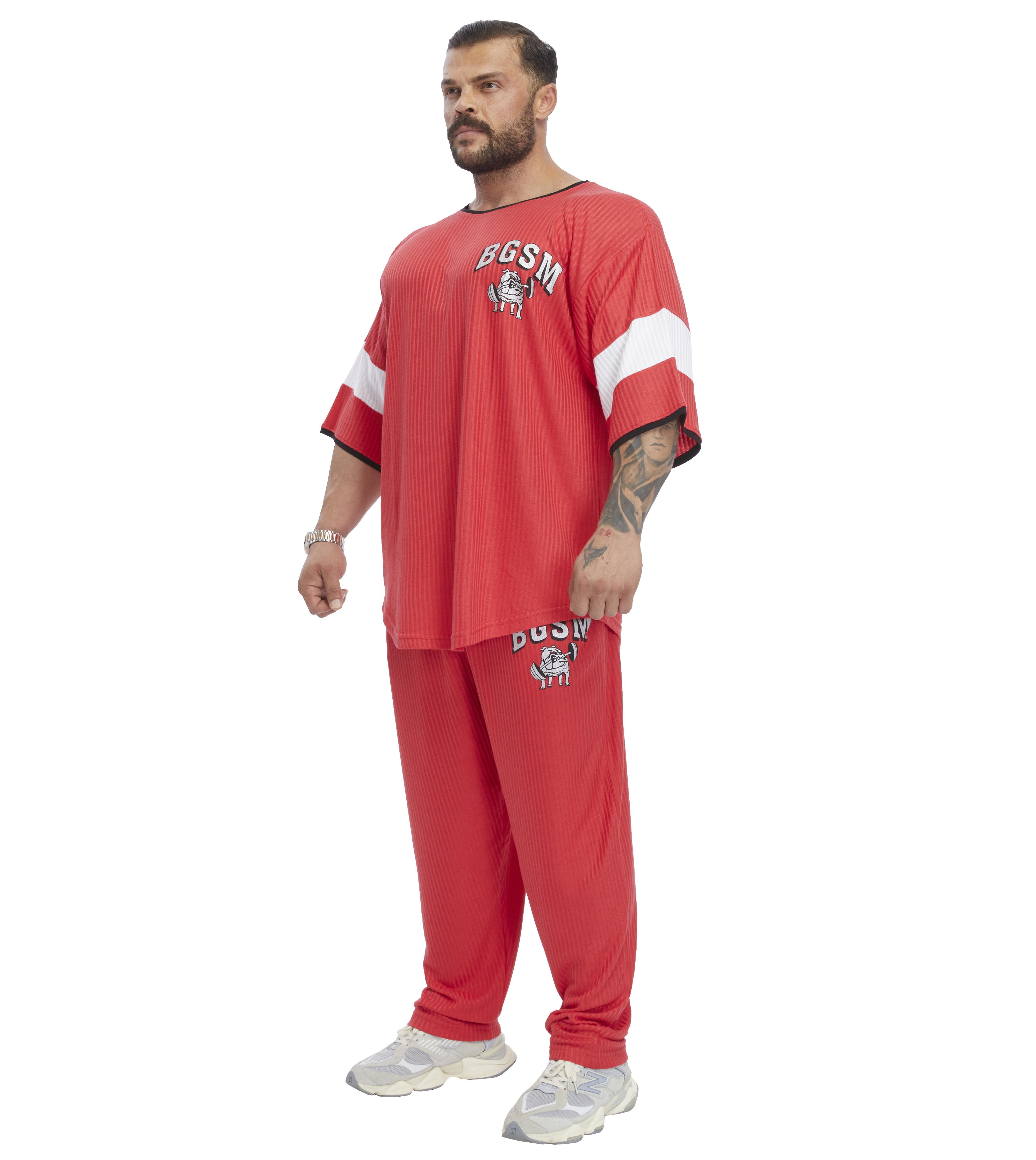 Mens Oversize Rag Top Gym T-shirt