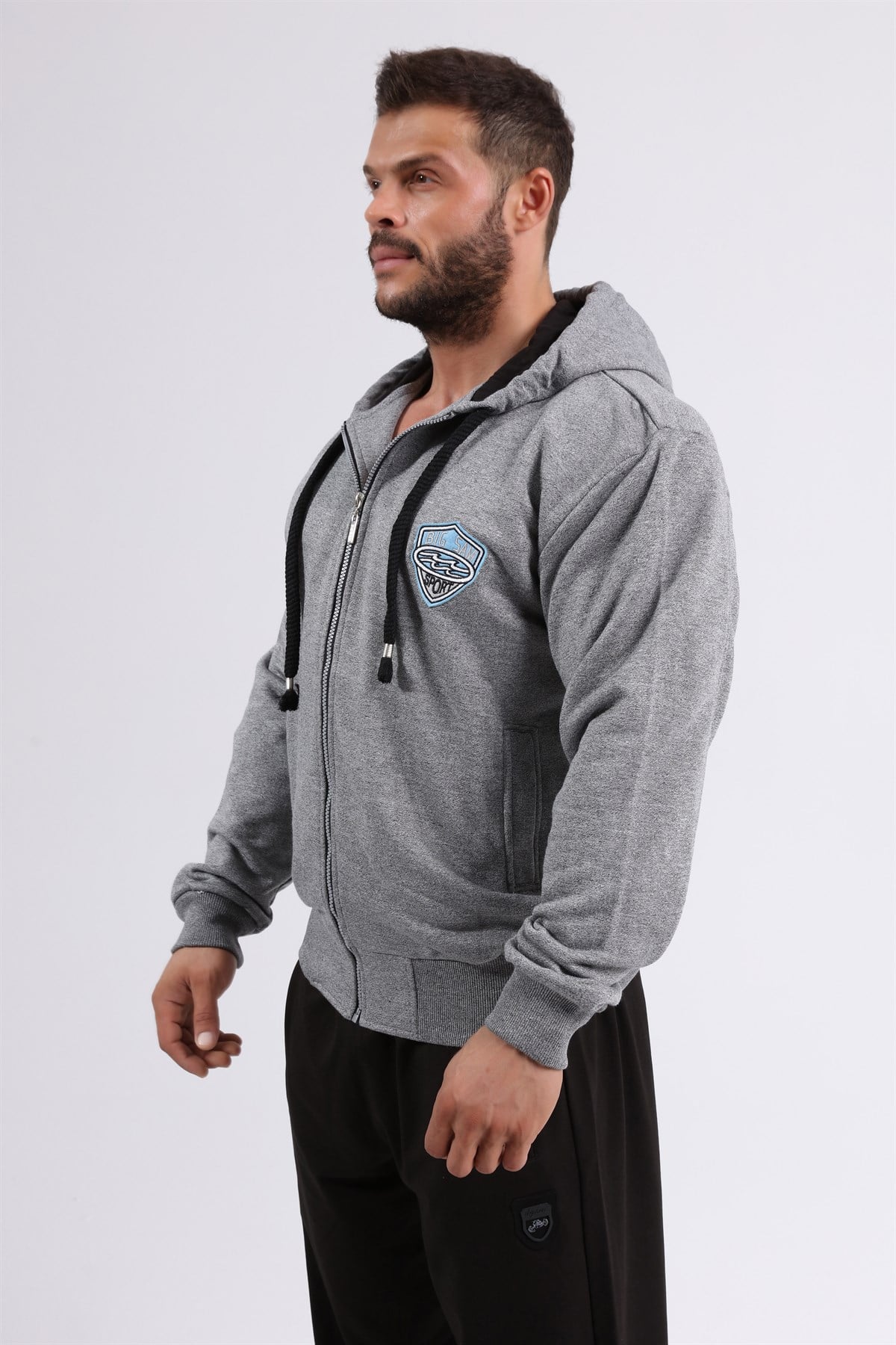 Silver Hoodie 3579