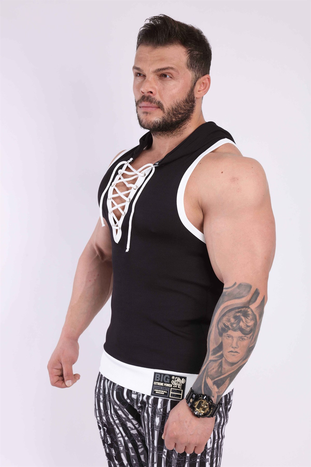 Stretch Hoodie Top 2279