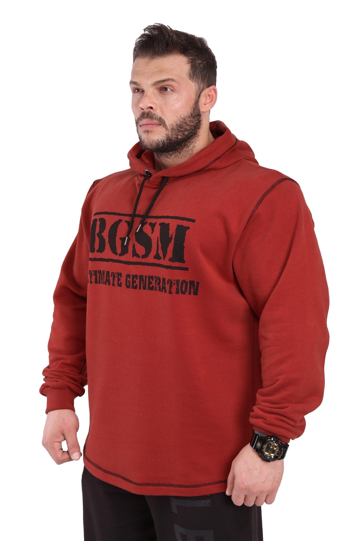 Oversize Long Sleeve Hooded Winter Sweater