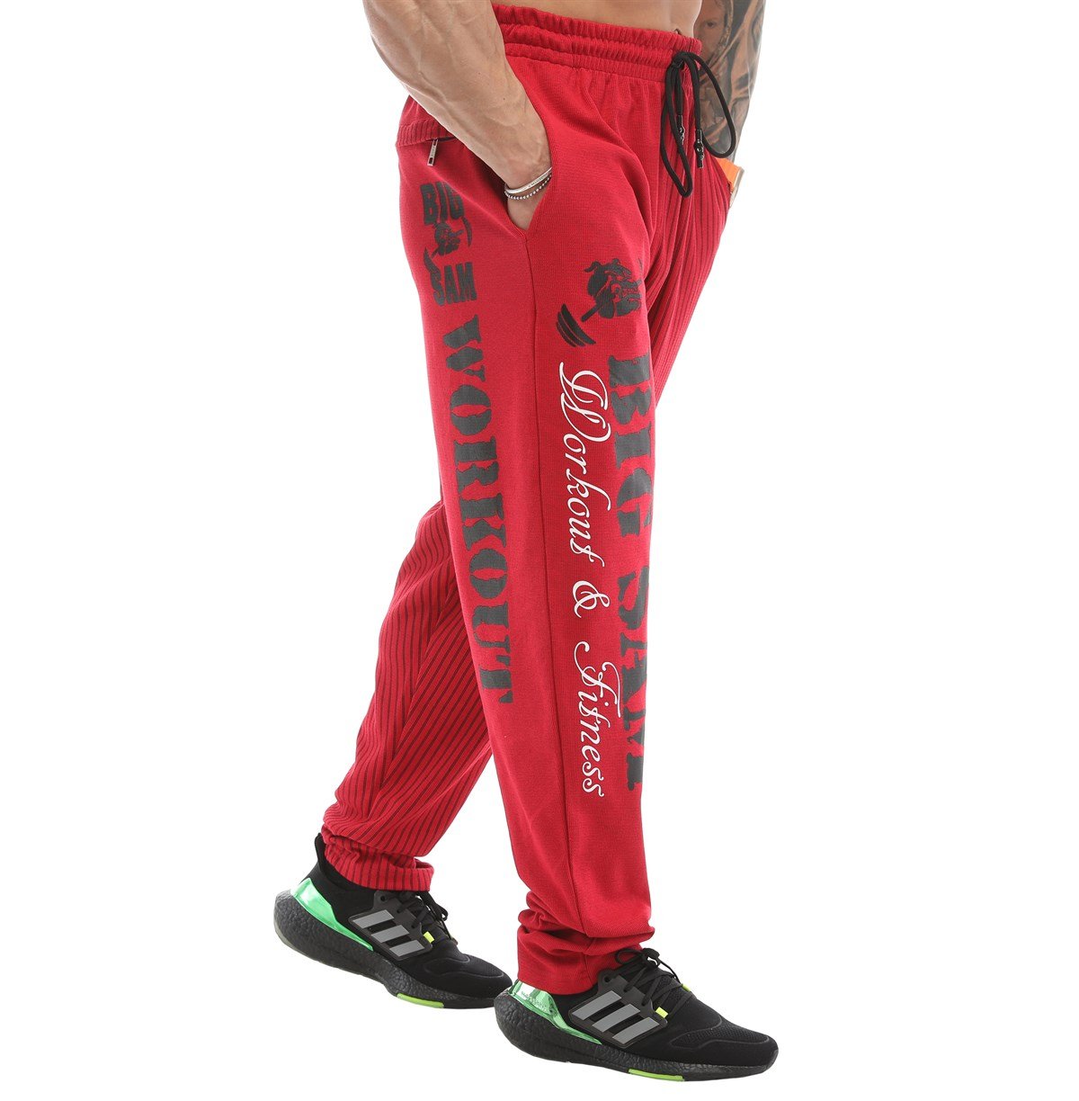 Mens Loose Fit Four Season Cotton Sweatpants