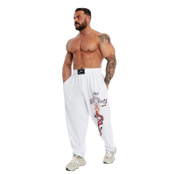 Mens Loose Fit Dragon Sweatpants