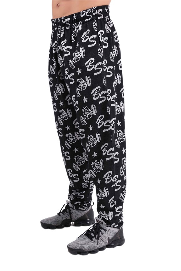 Baggy Logo Gym Pants