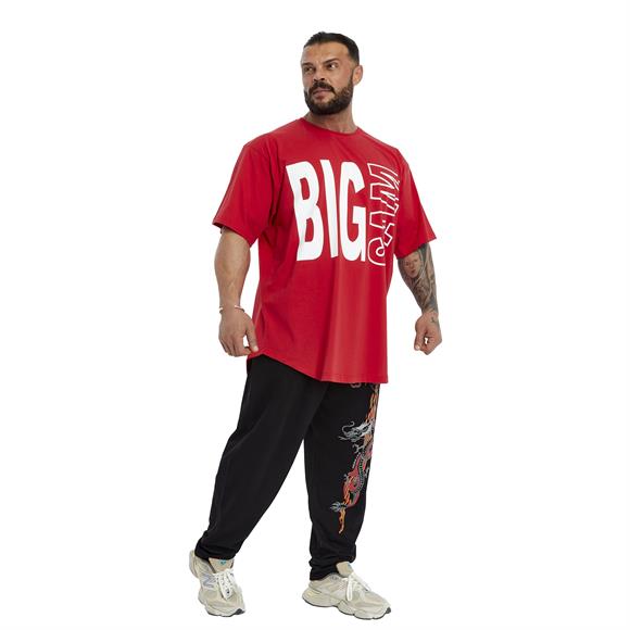 Mens Loose Fit Dragon Sweatpants