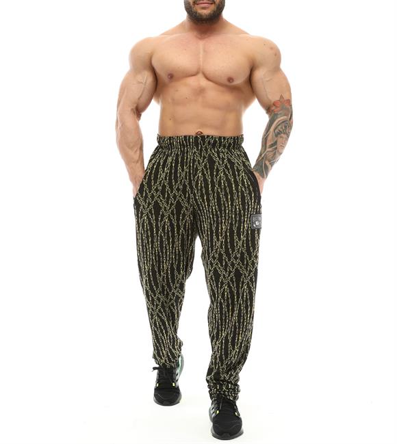 Mens Loose Fit Sweatpants with Zippered Pockets