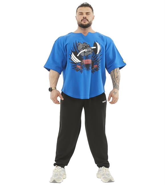 Mens Thick Fabric Wide Cut Rag Top T-shirt 