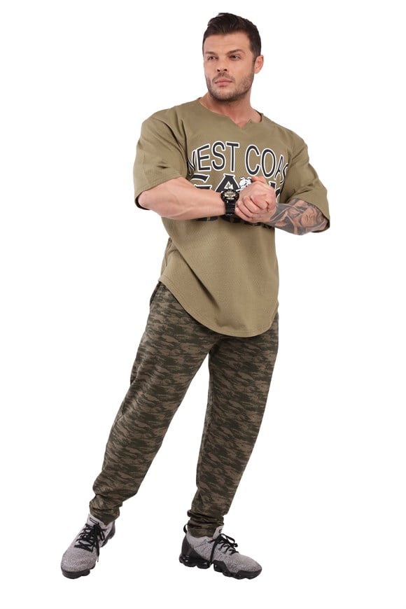 Camouflage Baggy Gym Lifestyle Pants 