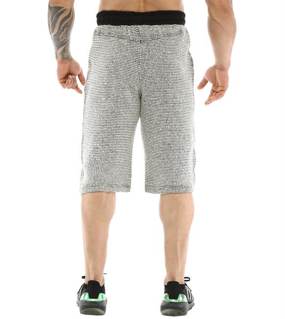 Textured Capri Shorts