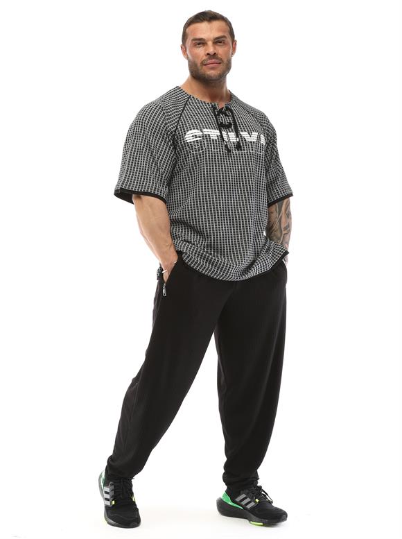 Mens Lace Up T-shirt 