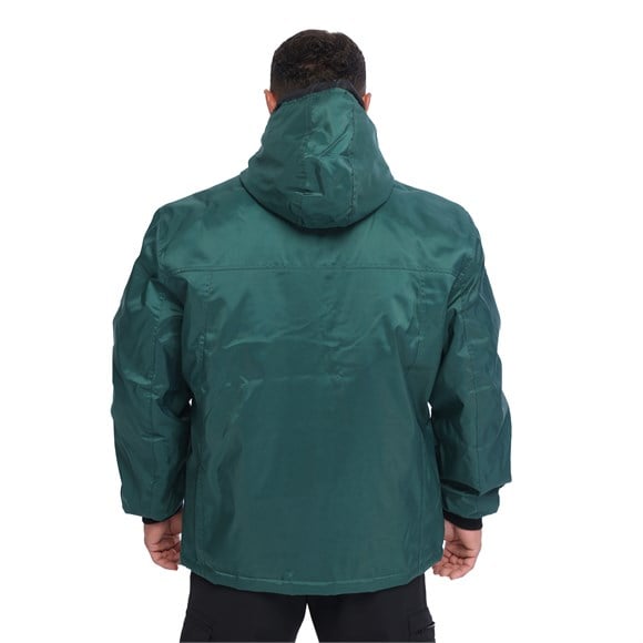 Mens Oversized Waterproof Hooded Winter Jacket