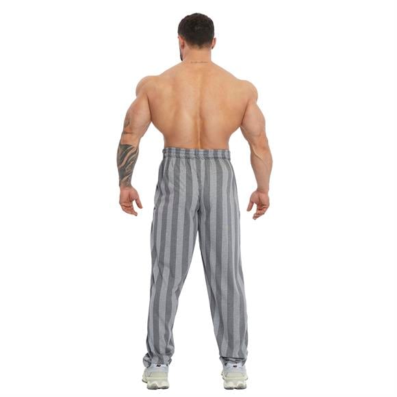 Mens Striped Gym Pants