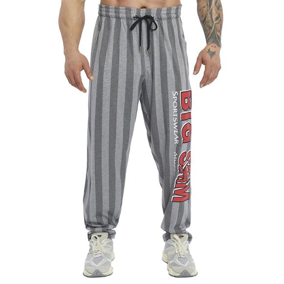 Mens Striped Gym Pants