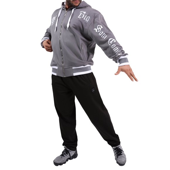 Mens Oversized Full-Zip Hoodie