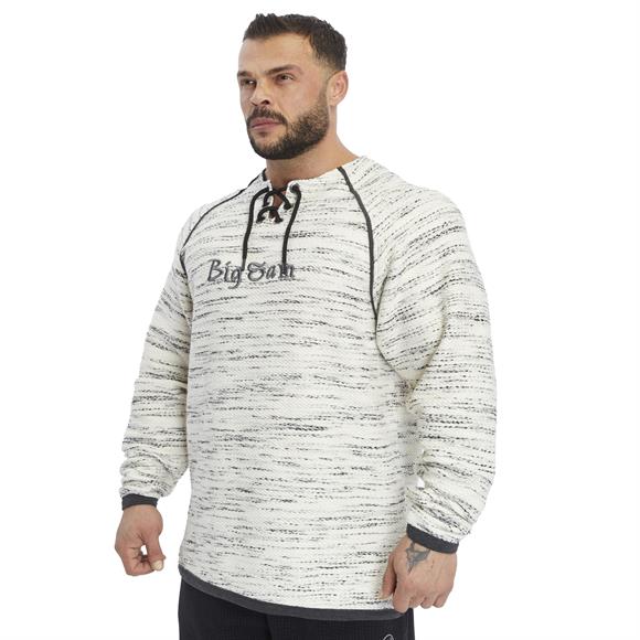 Knit Texture Oversize Sweatshirt