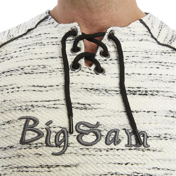 Knit Texture Oversize Sweatshirt