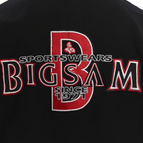 Leather Collar Bomber Jacket