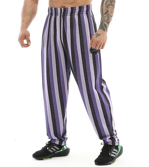 Loose Fit Striped Sweatpants 