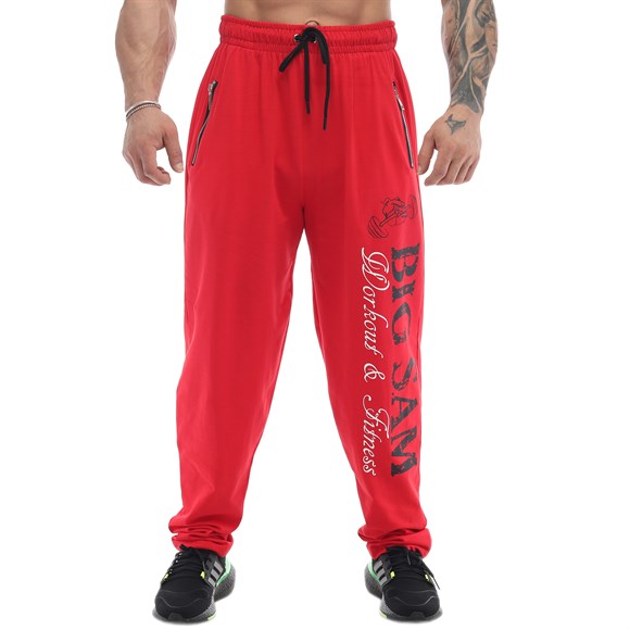 Loose Fit Sweatpants with Zippered Pockets