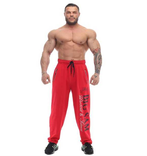 Loose Fit Sweatpants with Zippered Pockets