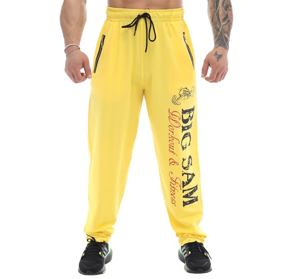 Loose Fit Sweatpants with Zippered Pockets