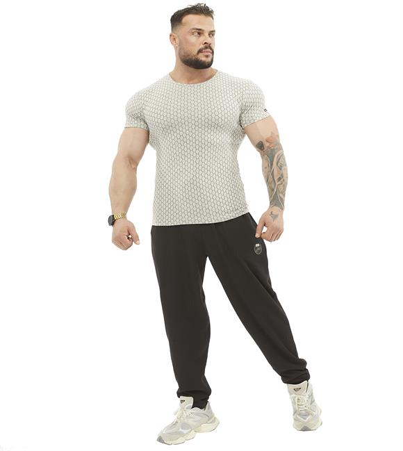 Mens Armor Pattern Slim Fit T-shirt