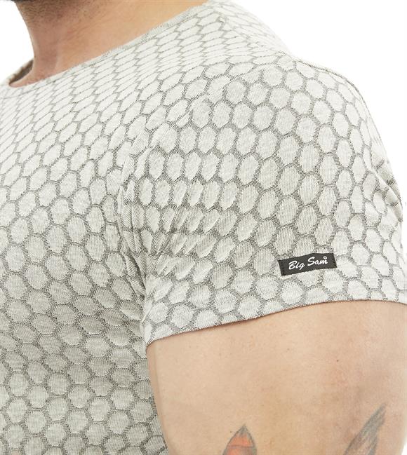 Mens Armor Pattern Slim Fit T-shirt