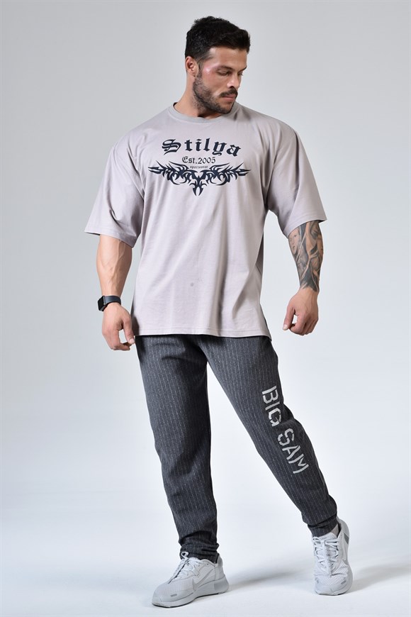 Mens Athletic Fit Sweatpants with Zippered Pockets