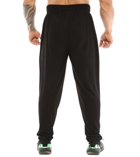 Mens Baggy Loose Fit Sweatpants with Zippered Pockets 