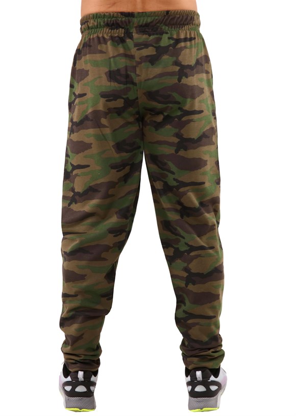 Mens Camouflage Cotton Sweatpants
