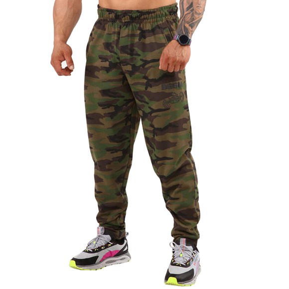 Mens Camouflage Cotton Sweatpants