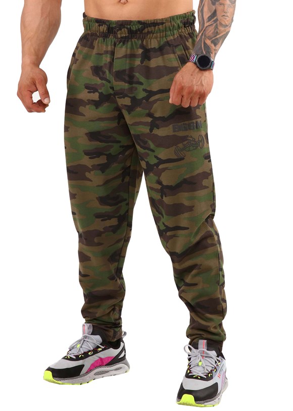 Mens Camouflage Cotton Sweatpants