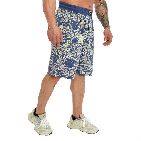 Mens Cotton Graffiti Shorts
