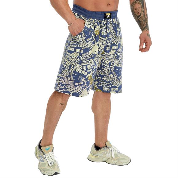 Mens Cotton Graffiti Shorts