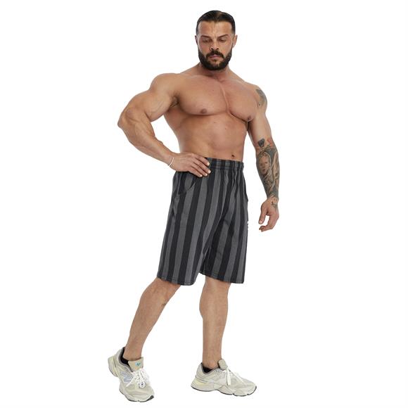 Mens Cotton Striped Shorts