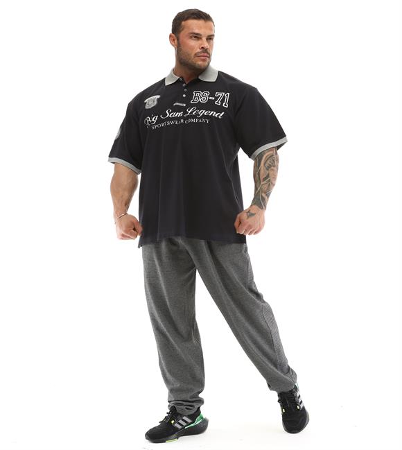 Mens Dark Blue Polo T-shirt