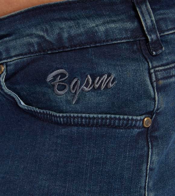 Mens Embroidered Jeans