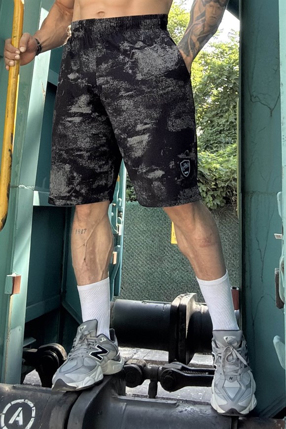 Mens Gym 100% Cotton Active Shorts