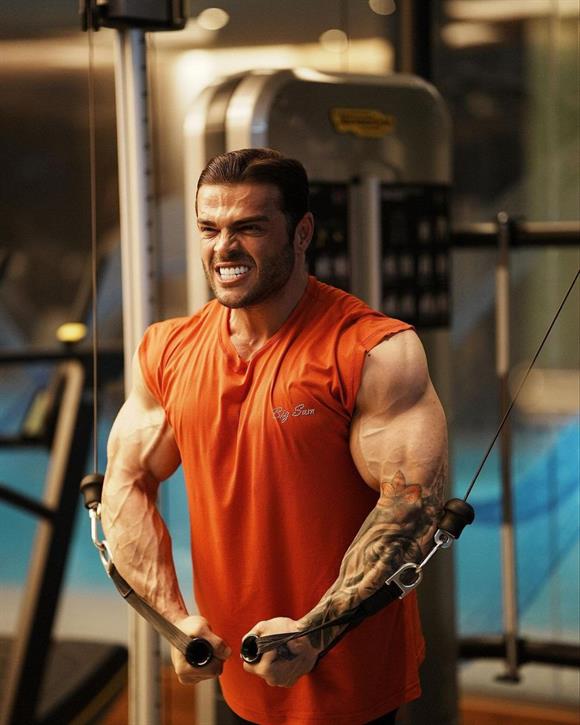 Mens Gym Sleeveless T-shirt