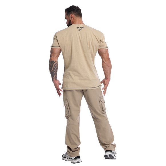 Mens 100% Cotton Regular Fit Desert T-Shirt