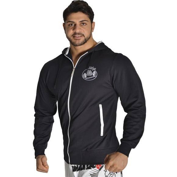 Mens Hooded Fitness Jacket