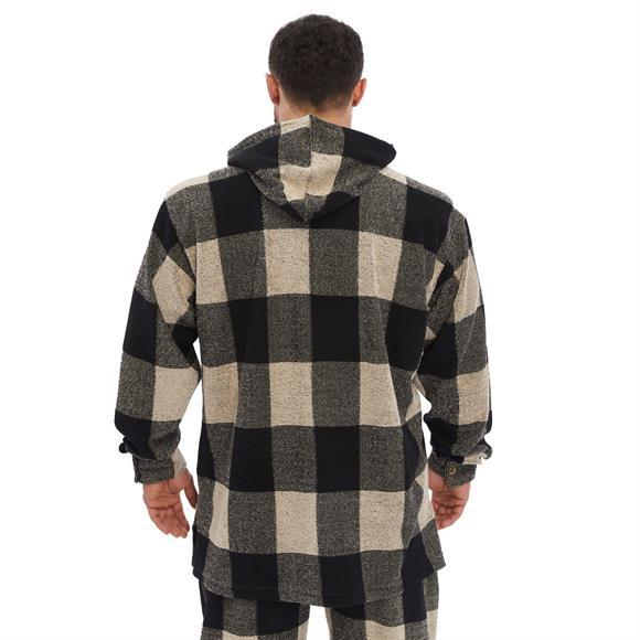 Mens Hooded Overshirt Winter Jacket