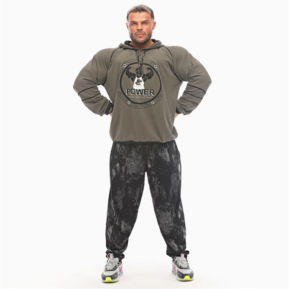 Mens Hooded Winter Sweatshirt