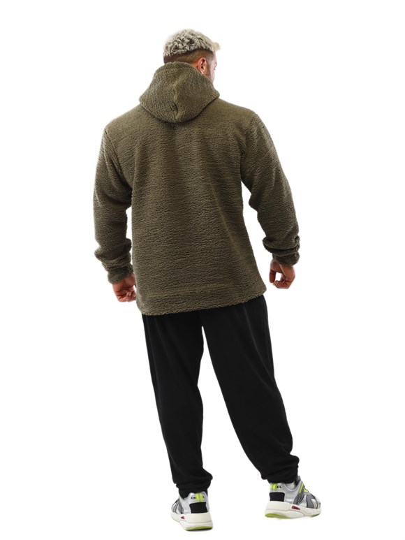Mens Hooded Winter Sweatshirt
