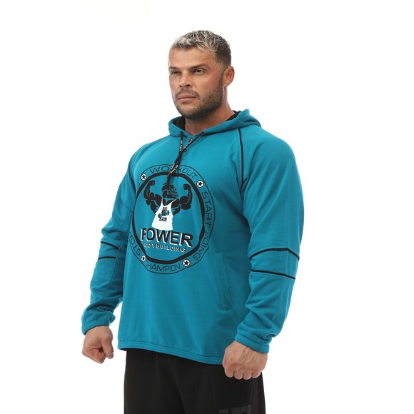 Mens Hooded Winter Sweatshirt