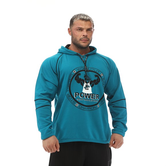 Mens Hooded Winter Sweatshirt