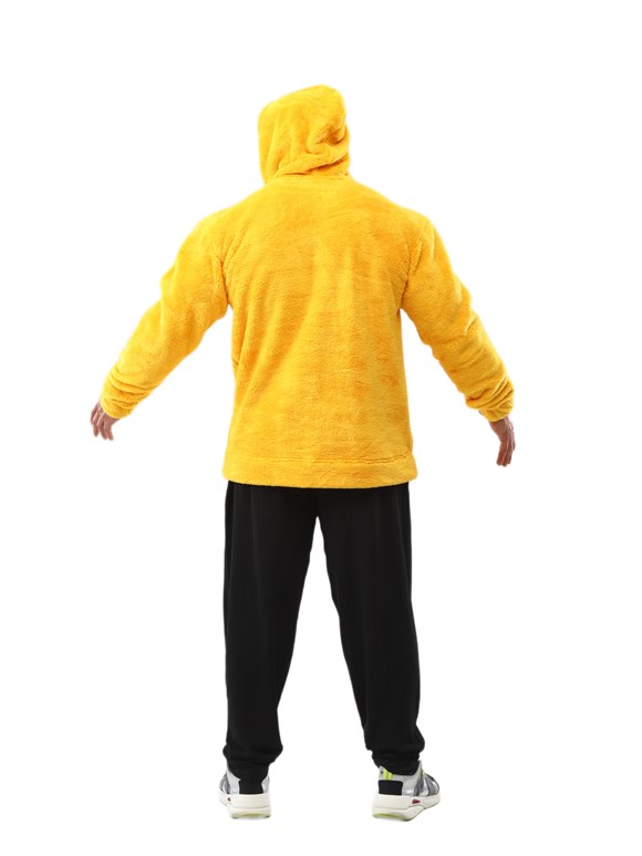 Mens Hooded Winter Sweatshirt