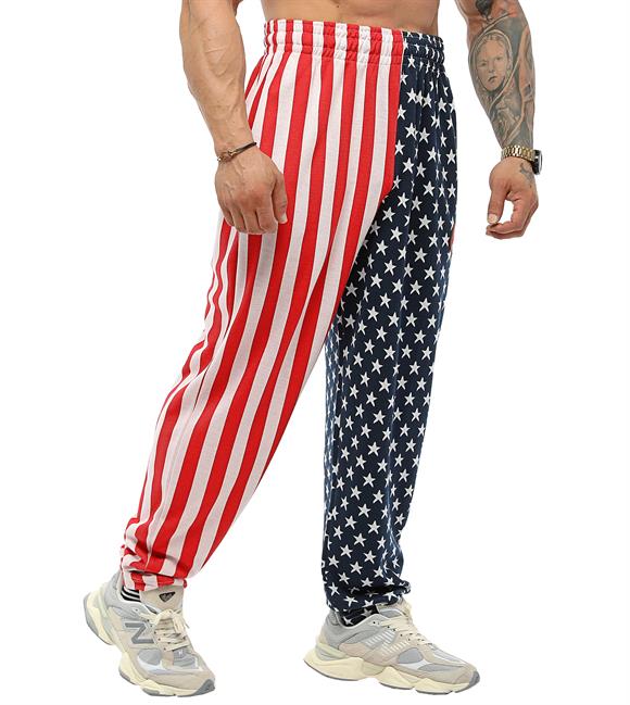 Mens Loose Fit American Sweatpants