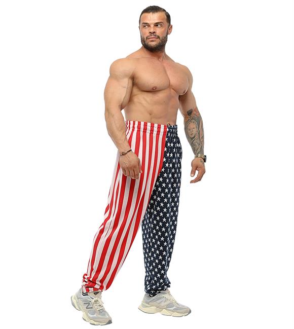 Mens Loose Fit American Sweatpants