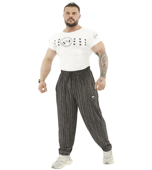 Mens Loose Fit Baggy Gym Pants 