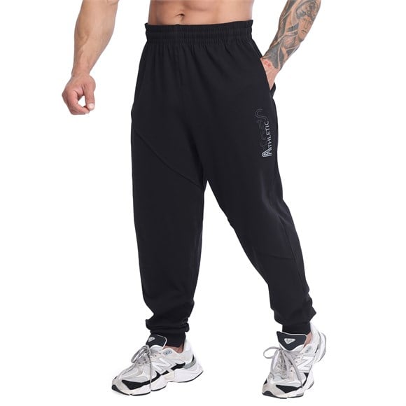 Mens Loose-Fit Cotton Jogger Sweatpants